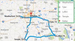 4 cities near Dallas Texas with accredited sonography schools in 2014