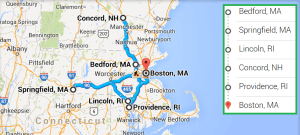 5 cities near Boston MA with accredited ultrasound technician schools in 2014