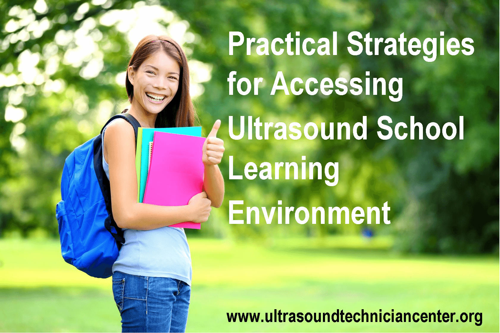 access ultrasound school learning environment