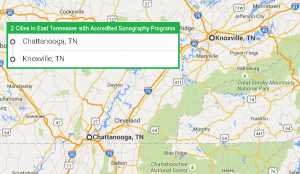 2 Cities in East Tennessee with Accredited Sonography Programs