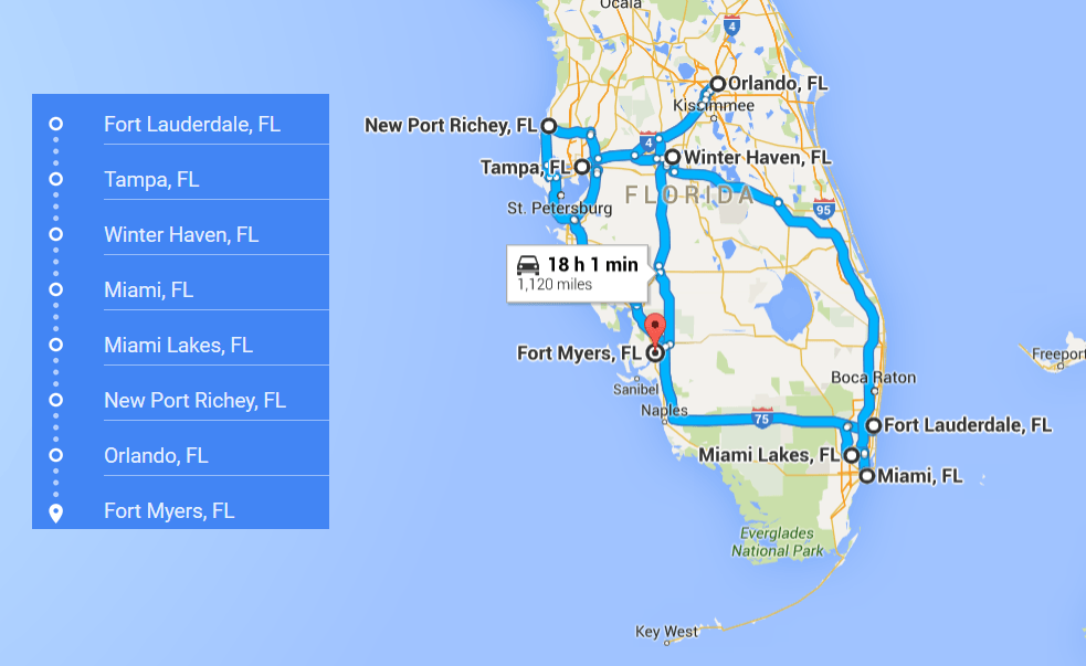 7 cities near fort myers california with accredited