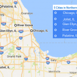 5 cities with ultrasound technician schools in Northern Illinois