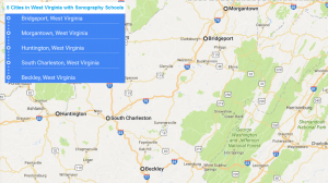 3 Cities in West Virginia with Accredited Ultrasound Technician Schools in 2017